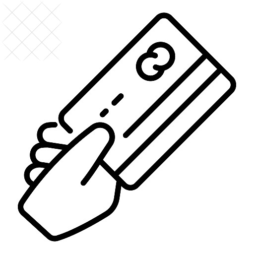 Business, buy, card, credit, pay icon.