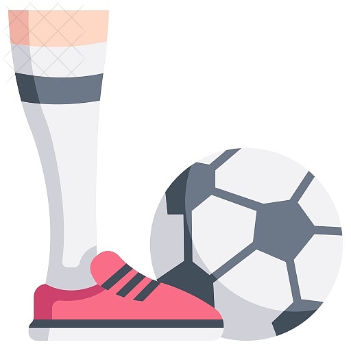 Activity, ball, football, leg, play icon.