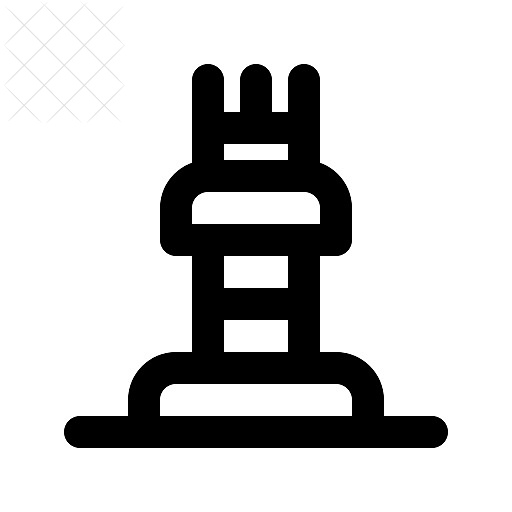 Chess, rook icon.