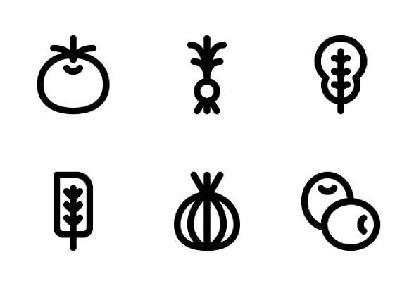 * * * *蔬菜
包含25個圖標的圖標包。

包括設計:
——蔬菜
——洋蔥
——白菜
——西蘭花
——芹菜
——栗
-胡蘿卜
- - - - - -玉米
-水芹
——中國人圖標icon圖片