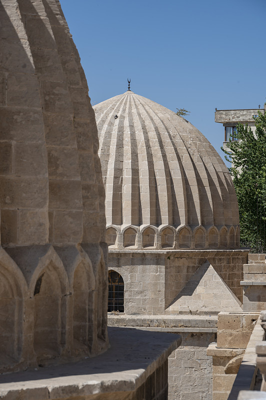古老和歷史的Zinciriye Medrese in Mardin。攝影圖片