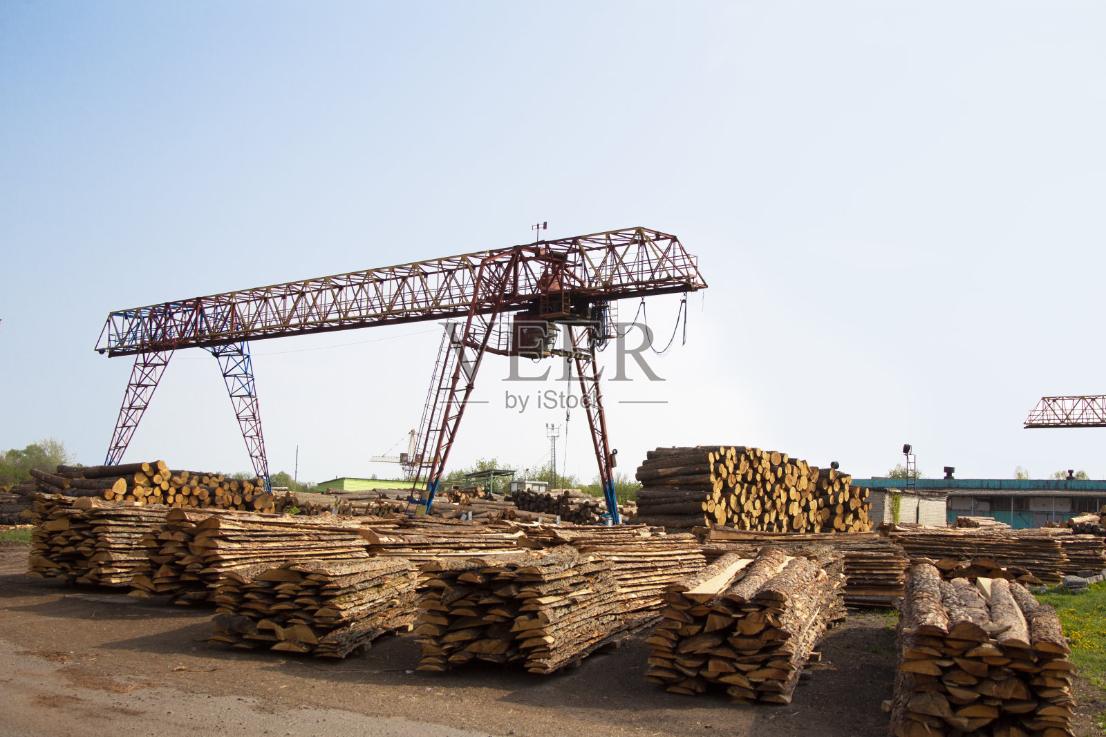 木工工厂。工业木材加工照片摄影图片