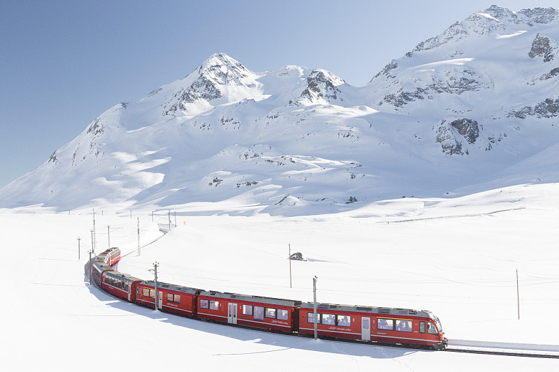 瑞士鐵路圖片素材