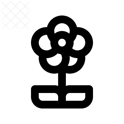 Flower, flowers icon.