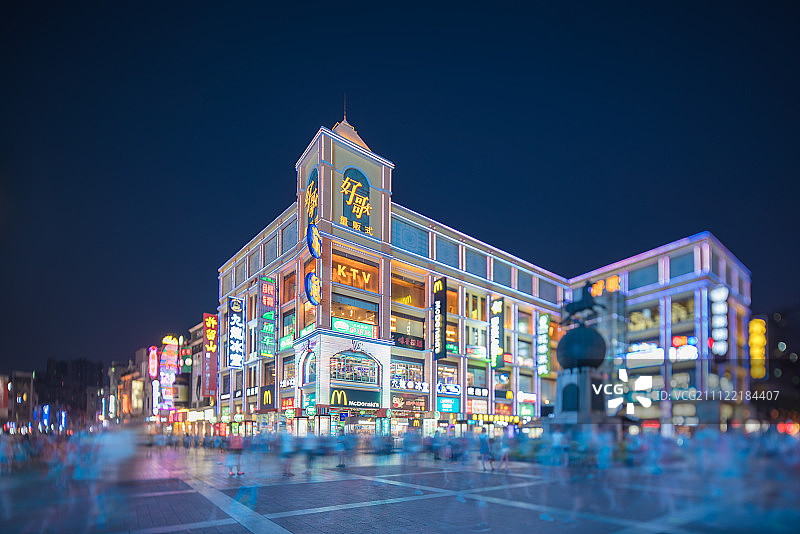 广州上下九商业街图片素材