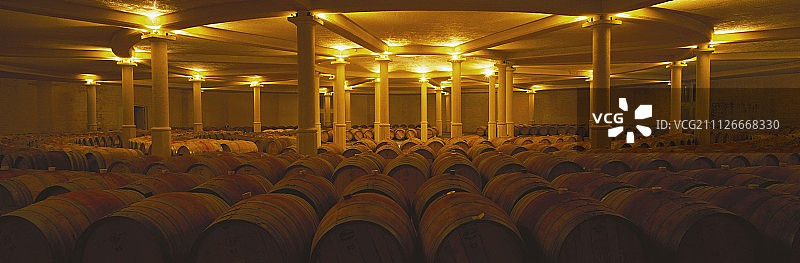 八角形酒窖，Morgenhof酒庄，南非图片素材