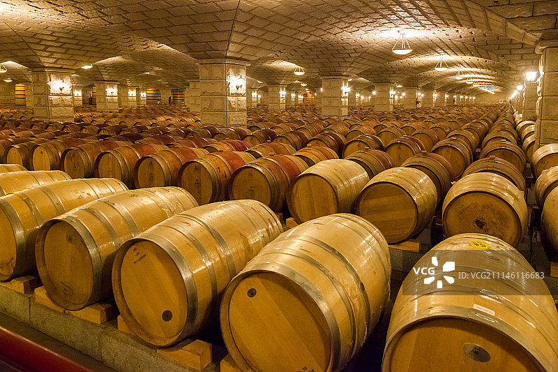 葡萄酒酒窖图片素材
