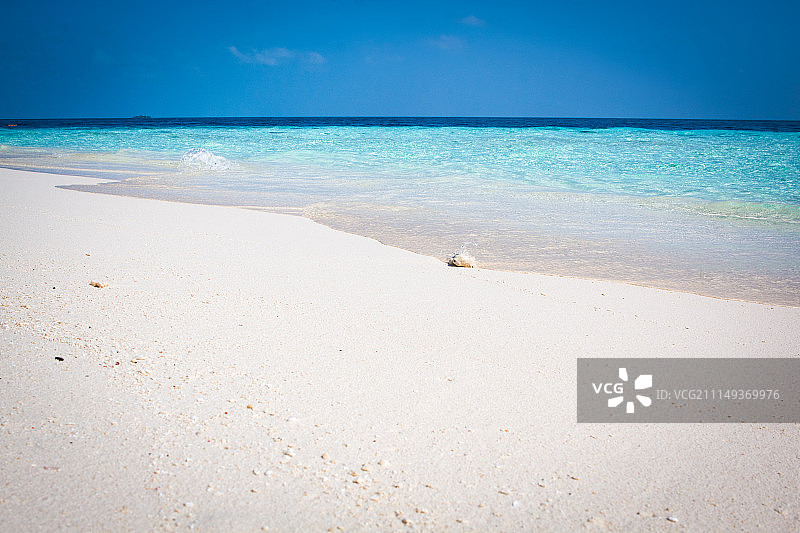 马尔代夫的海滩图片素材