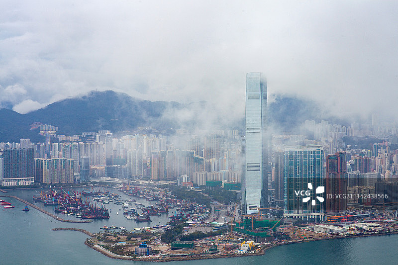 香港环球贸易广场图片素材