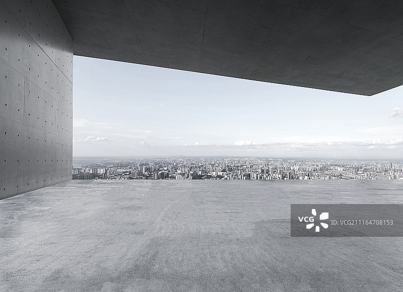 城市建筑景观汽车广告背景图图片素材