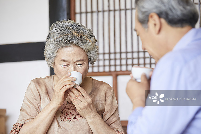 生活方式,老夫妇,韩国人图片素材