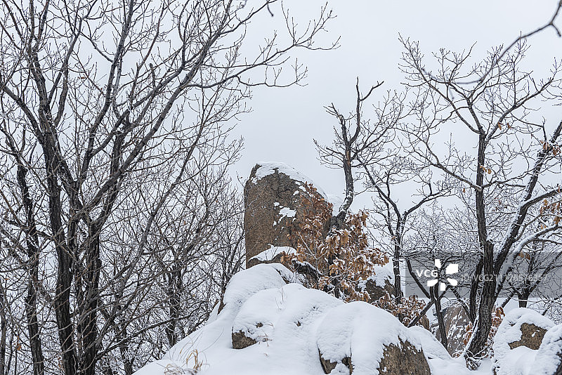 吉林朱雀山冬季风光图片素材