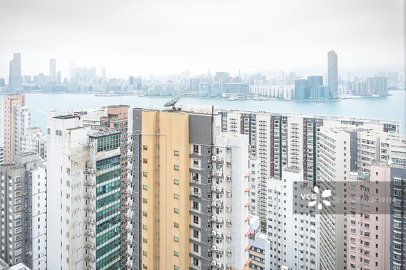 香港的摩天大楼图片素材