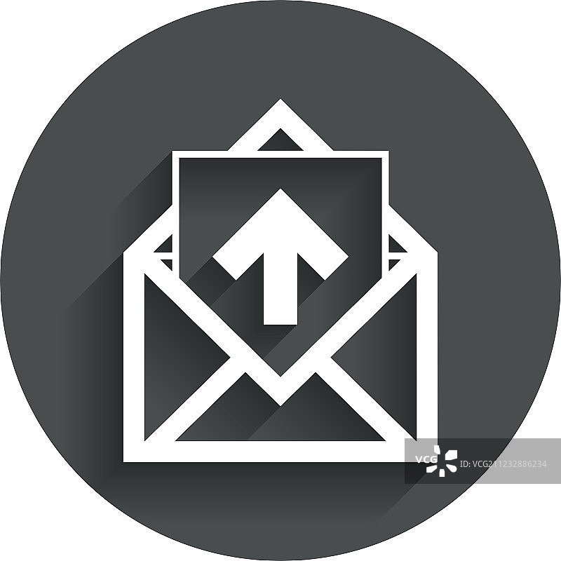 邮件图标信封符号发件箱邮件符号图片素材