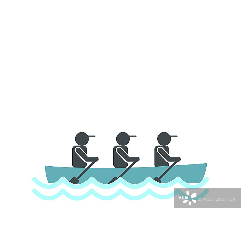 划船比赛图标图片素材