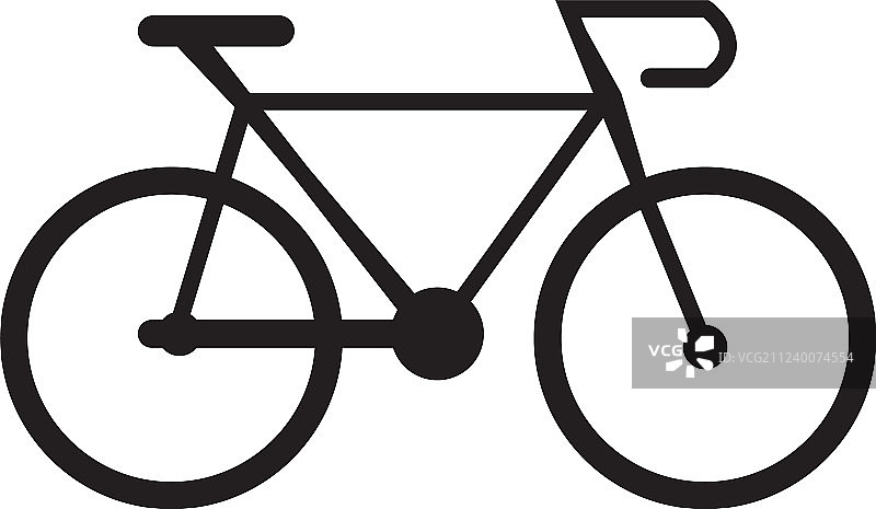 自行车车辆图标设计图片素材