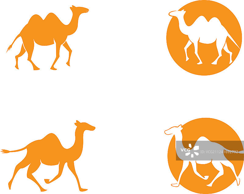 骆驼商标模板图片素材