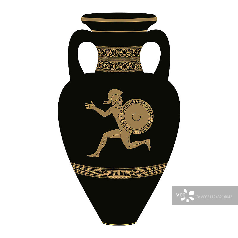 希腊花瓶图片素材