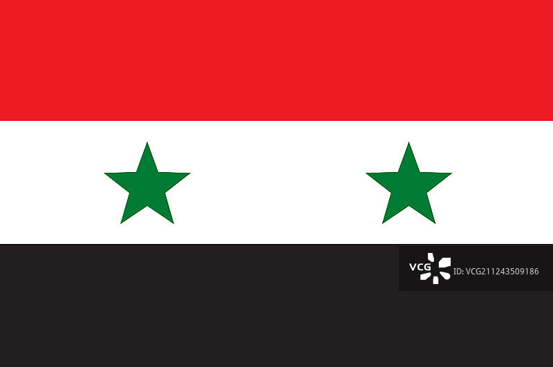 叙利亚国旗图片素材