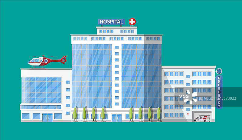 医院大楼医疗图标图片素材