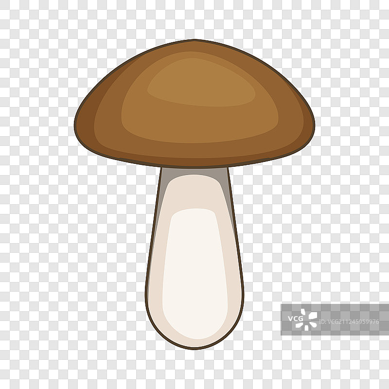 牛肝菌卡通风格图标蘑菇图片素材