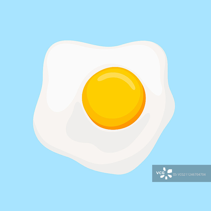 炒鸡蛋与黄蛋黄俯视图图片素材