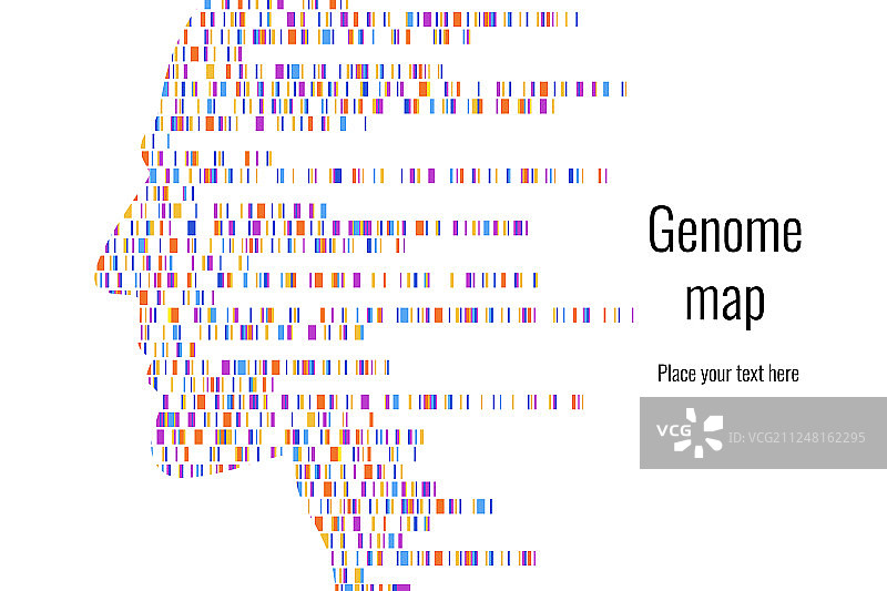 DNA测试信息图谱基因组图片素材