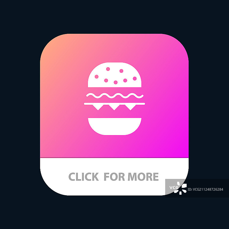 汉堡吃加拿大手机app按钮安卓图片素材