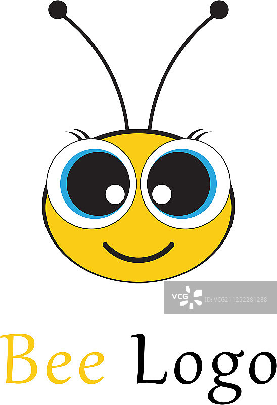 蜜蜂标志模板图标图片素材