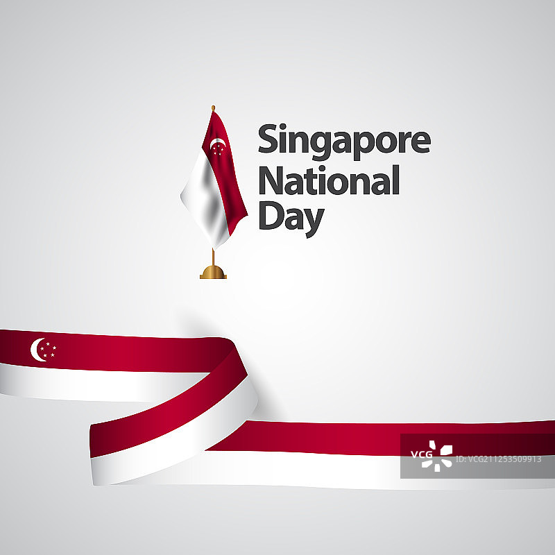 新加坡国庆模板设计图片素材