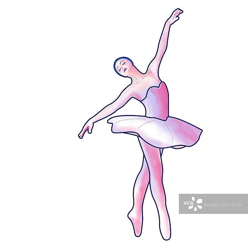 芭蕾舞者图片素材