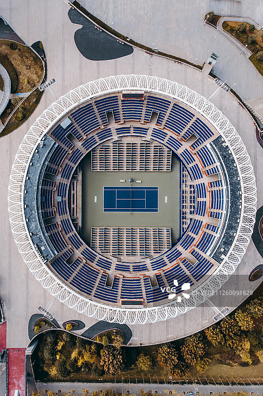 光谷国际网球中心一号球馆图片素材