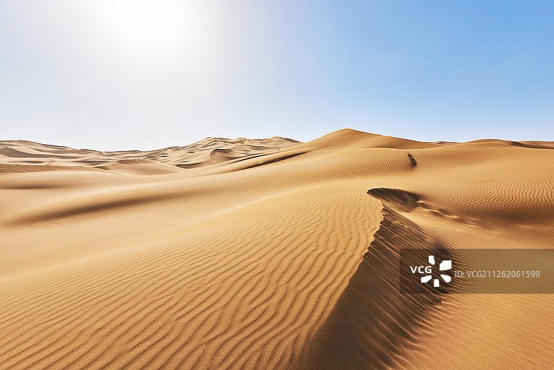 新疆库木塔格沙漠图片素材