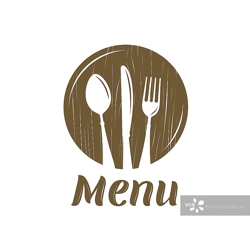 餐厅菜单标志或标签烹饪菜肴图片素材