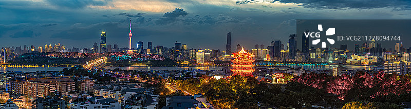 武汉城市标志三件套图片素材