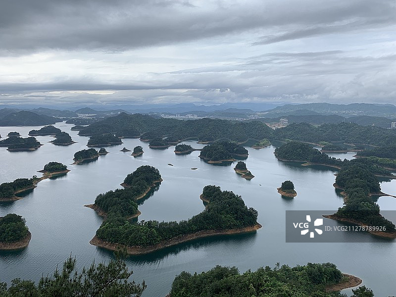 千岛湖黄山尖-公图片素材