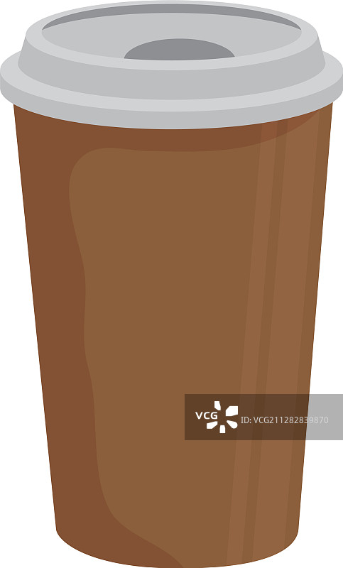 美味的咖啡在塑料容器图标图片素材