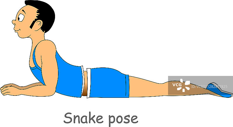 蛇的姿势图片素材
