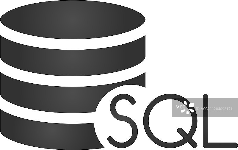 SQL数据库服务器隔离平面web移动图标图片素材