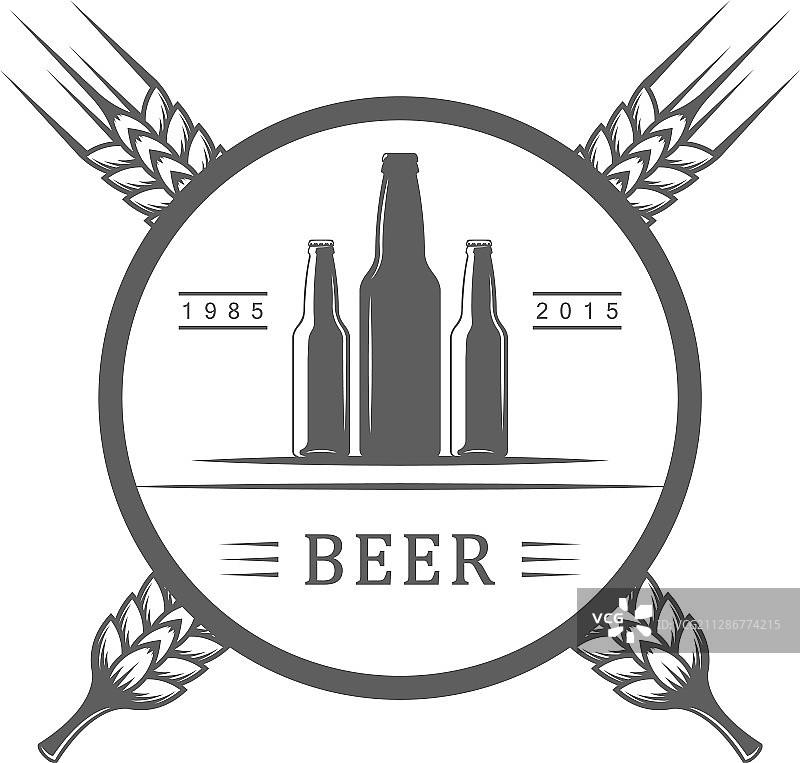 啤酒商标图片素材