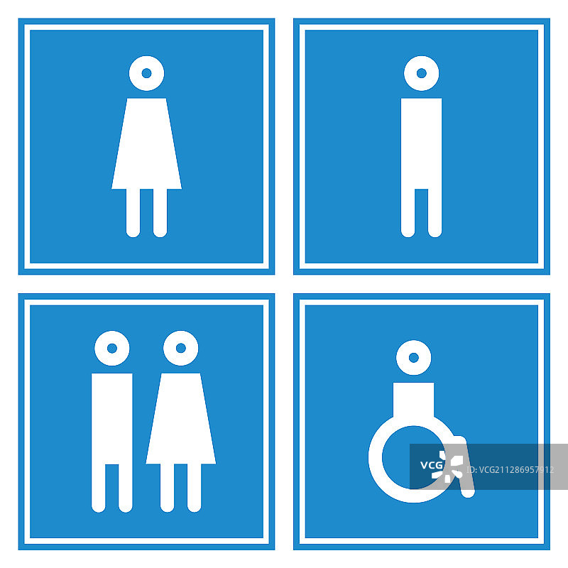 厕所厕所标志图片素材