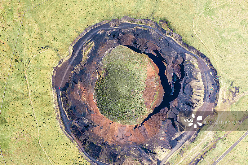 内蒙古乌兰哈达火山群图片素材