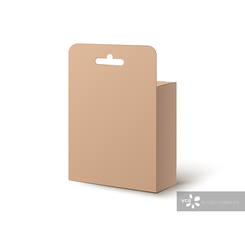 模型纸板棕色空白盒现实图片素材