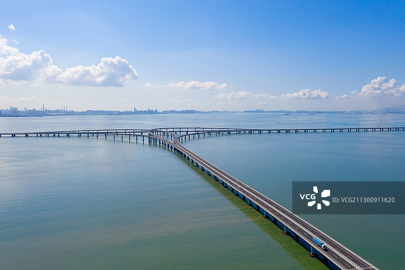 跨海大桥风景图片素材