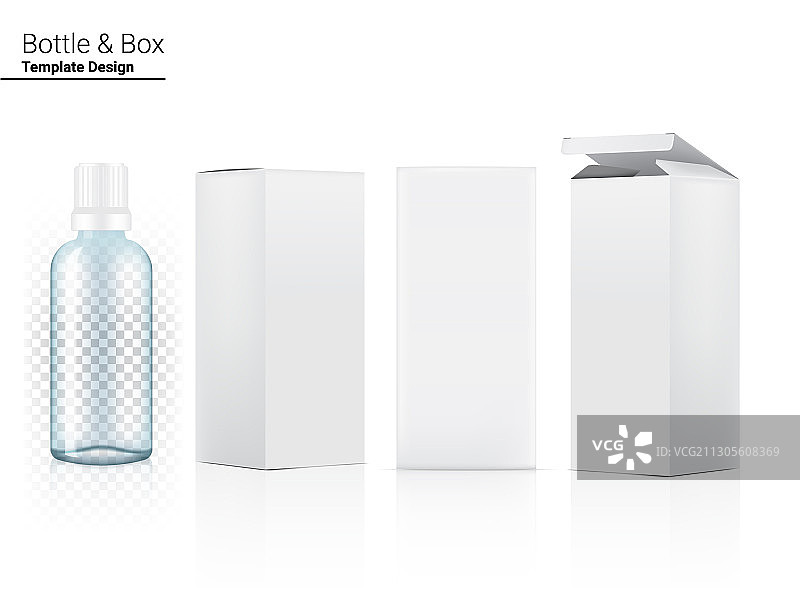 3d透明水瓶模拟现实图片素材