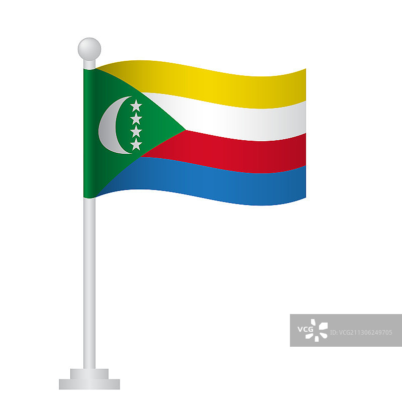 科摩罗国旗科摩罗国旗图片素材
