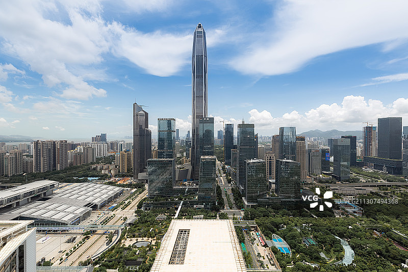 中国深圳市平安大厦图片素材