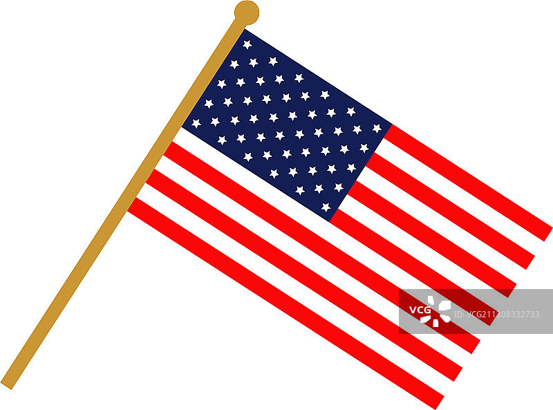 美国国旗图标设计模板图片素材
