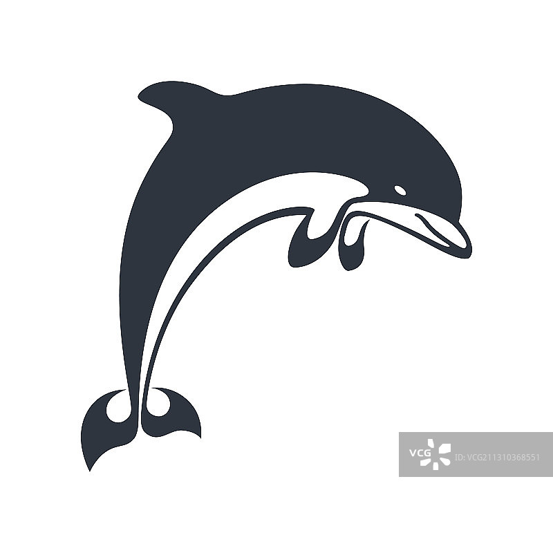 海豚图标图片素材