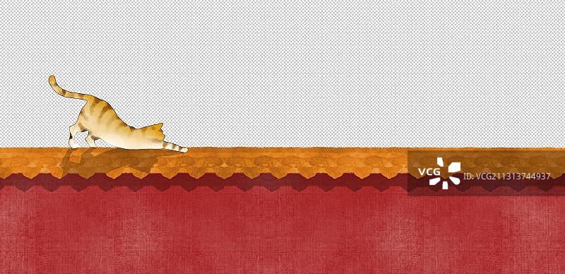 故宫红墙猫素材图片素材